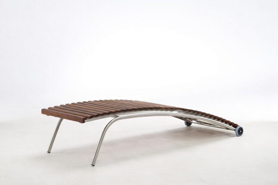 Sonnenliege Siesta Stabil Outdoor Holz Gartenliege - First Class Holz